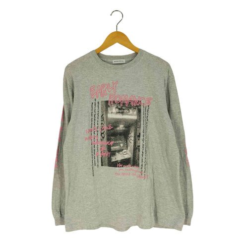 メゾンスペシャル MAISON SPECIAL EARLYROMANCE Long Sleeve T-shirt/EARLYROMANCEロンTEE メンズ